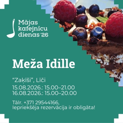 "Meža Idille", piedāvājums, afiša