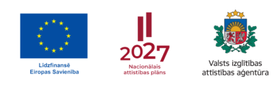 LOGO ESF Plus fonda projekts