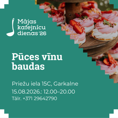 Pūces vīnu baudas