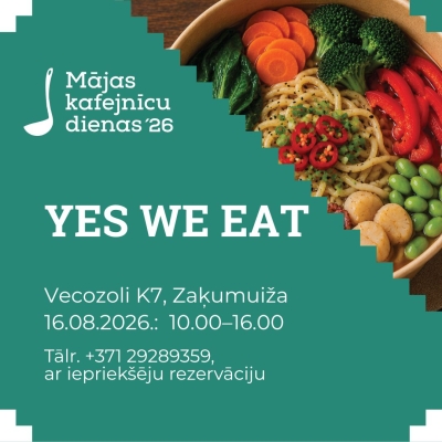  "YES WE EAT", piedāvājums, afiša