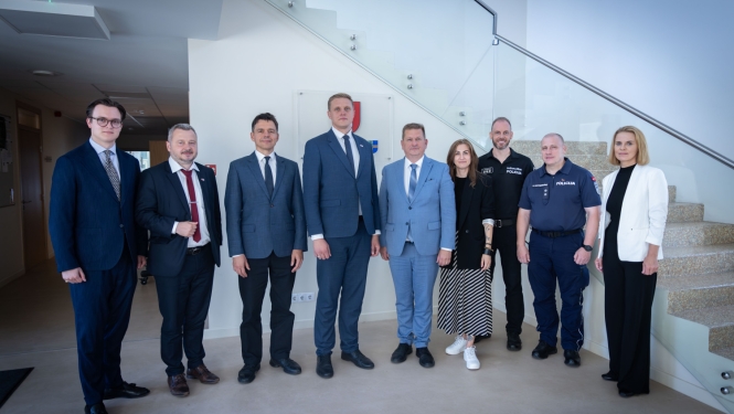 Iekšlietu ministra vizīte Ropažu novadā