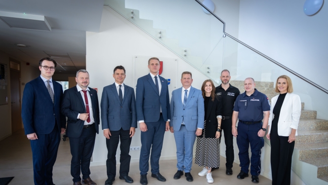 Iekšlietu ministra vizīte Ropažu novadā