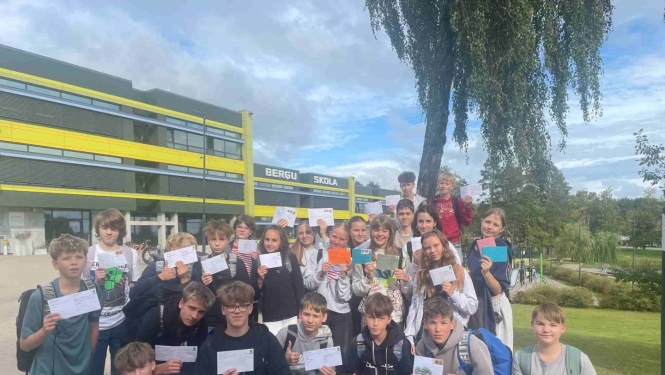 Starptautisks projekts "Baltu literatūras nedēļa" Berģu skolā