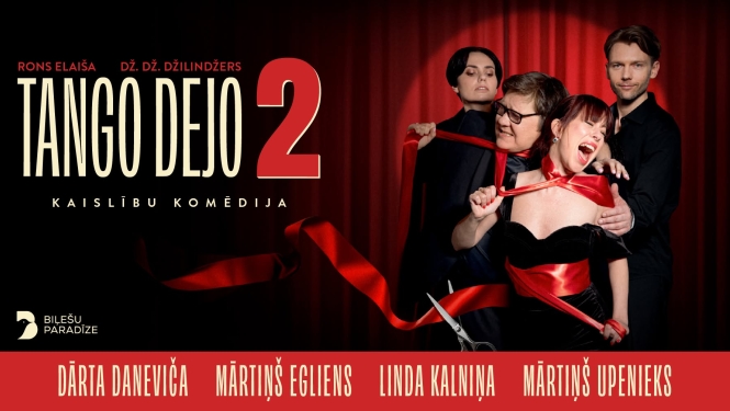 Kaislību komēdija ar psiholoģisku spriedzi TANGO DEJO 2 (DIVI), afiša