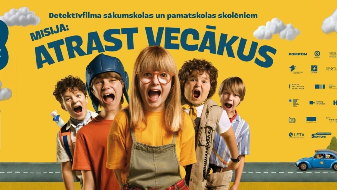 Filma, Misija atrast vecākus, afiša