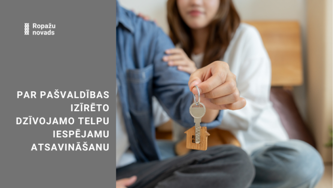  par pašvaldības izīrēto dzīvojamo telpu iespējamu atsavināšanu