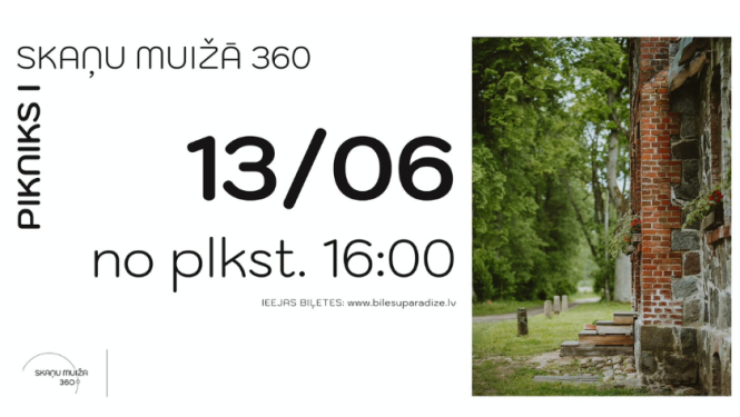 Muzikālais pikniks, 13/06, afiša
