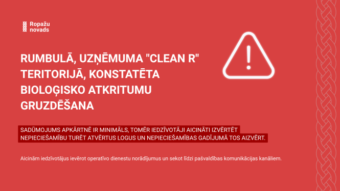 paziņojums