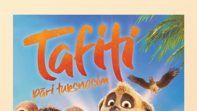 Ceļojošais brīvdabas kino: animācijas filma "Tafiti. Pāri tuksnesim"