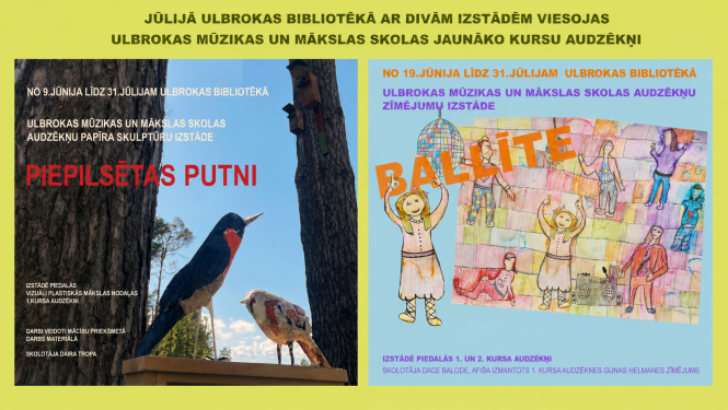 izstādes afišas