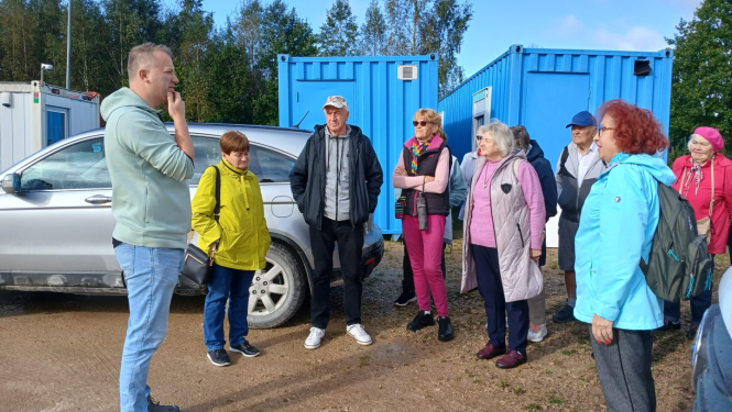 seniori ekskursijā