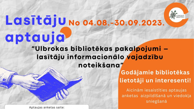 lasītāju aptauja