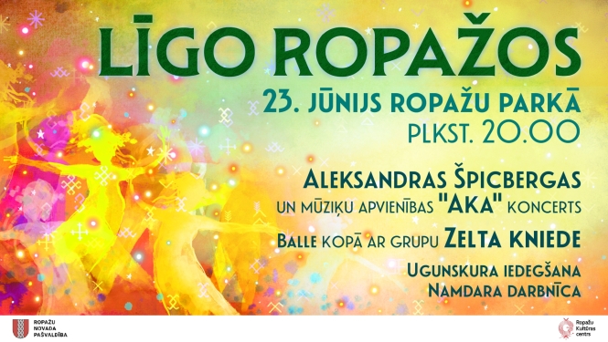 Līgo Ropažos, afiša