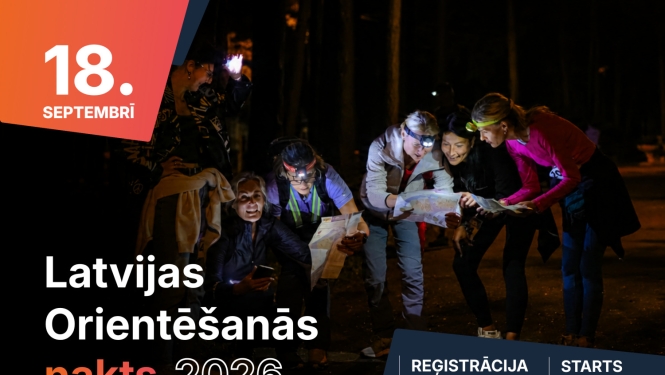 Latvijas Orientēšanas nakts, afiša