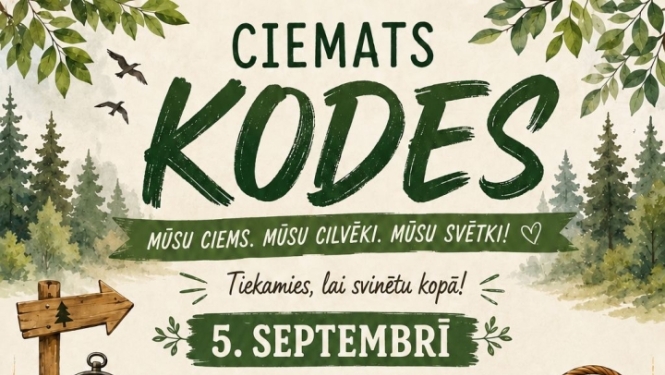 “Kodes ciema svētki 2026”, afiša