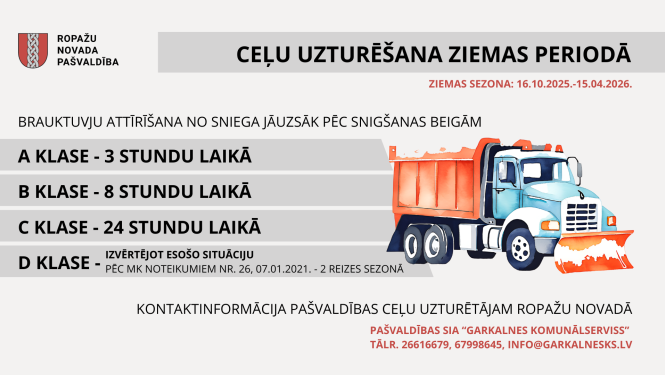 ceļu uzturēšana
