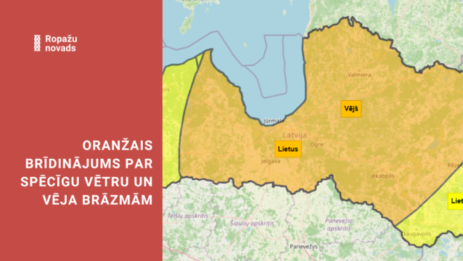 oranžais brīdinājums