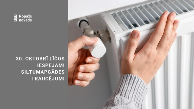 paziņojums par siltumapgādes traucējumiem