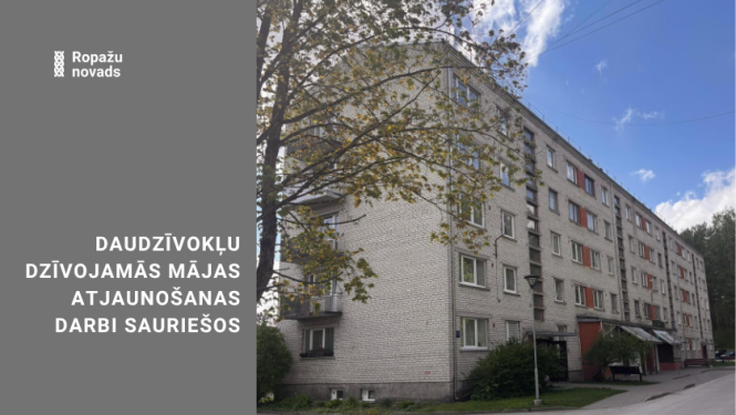 Sauriešu daudzdzīvokļu māja