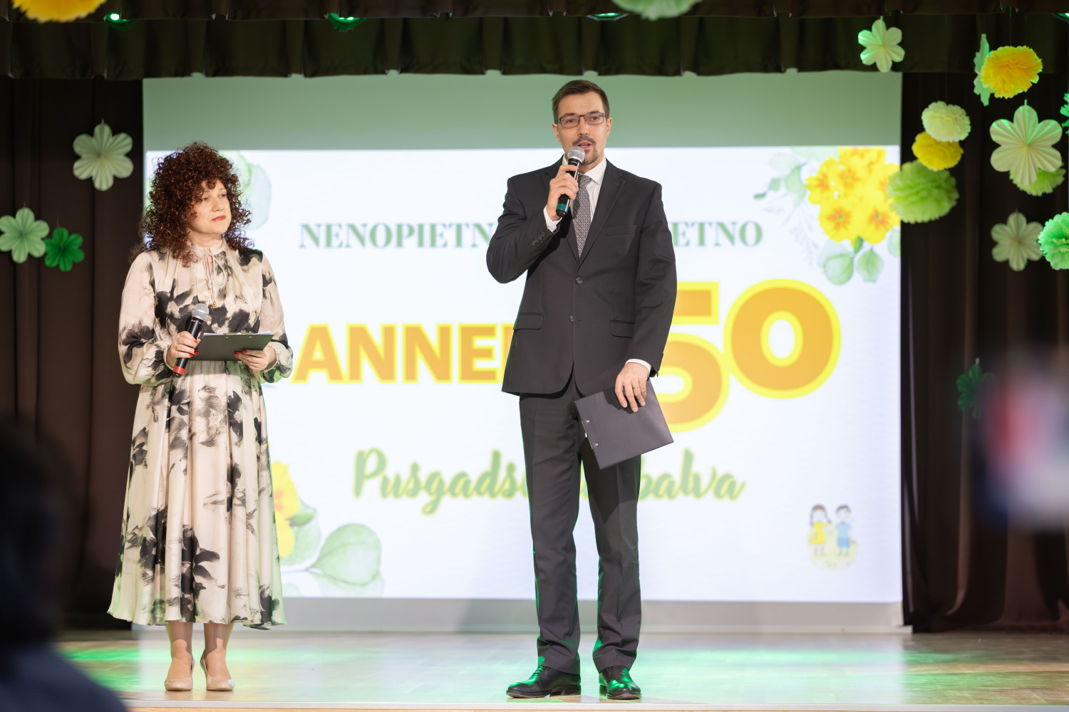 PII "Annele" jubilejas sveikšana un uzruna