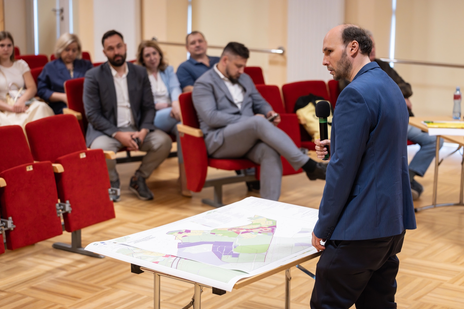 Ropažu novada teritorijas plānojuma 1. redakcijas publiskās apspriešanas un vides pārskata projekta sabiedriskās apspriešanas sanāksme