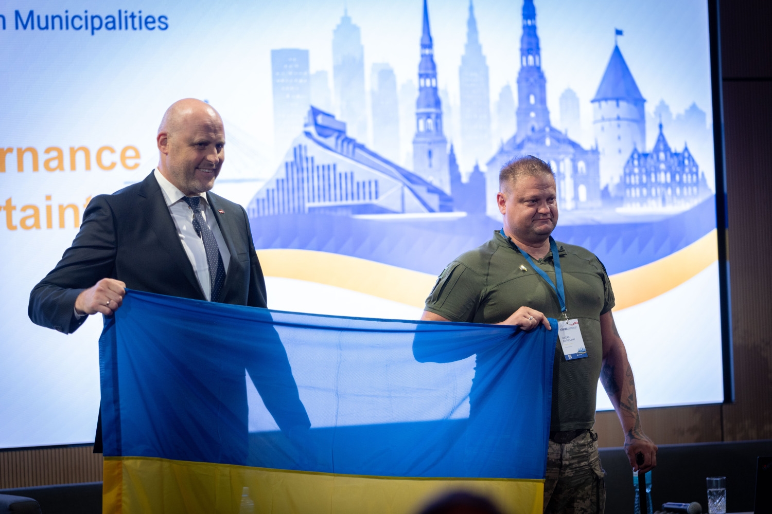 Forums "Krīzes reaģēšana līdz noturīgām kopienām: Ukrainas pieredze Eiropas pašvaldībām"