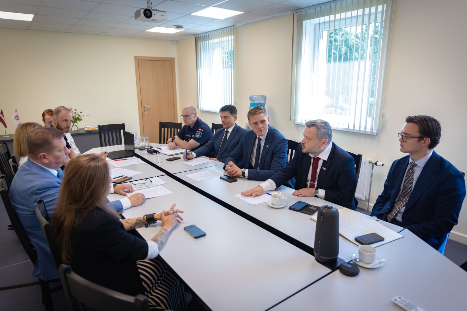 Iekšlietu ministra vizīte Ropažu novadā
