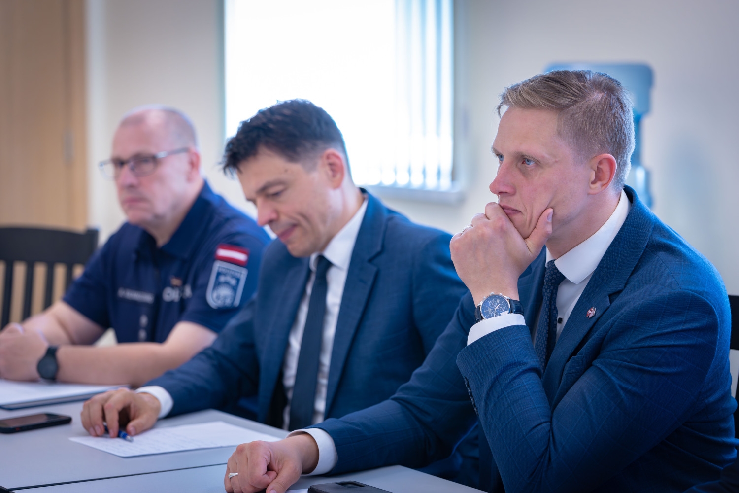 Iekšlietu ministra vizīte Ropažu novadā