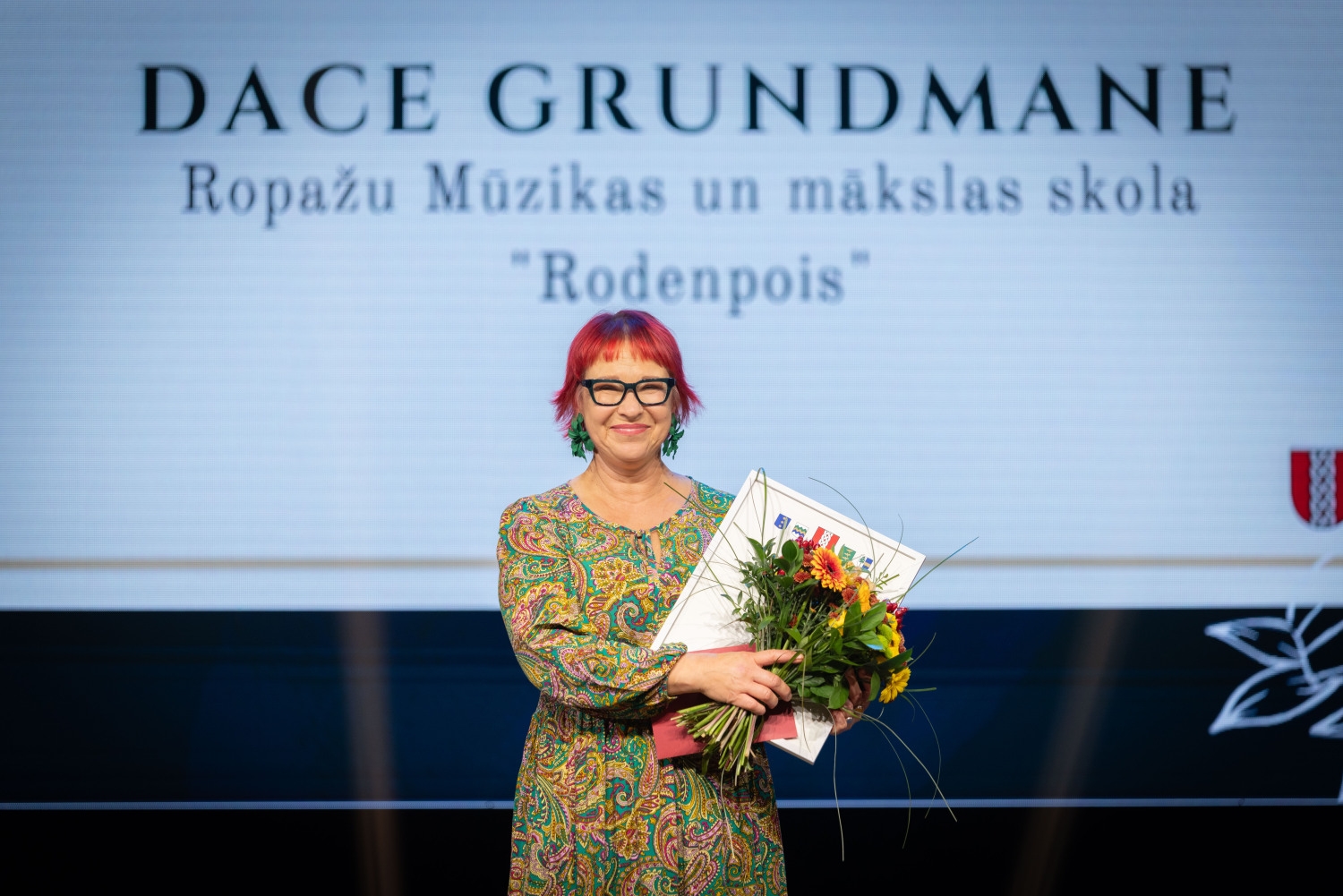 Sumināti pašvaldības balvas "Ropažu novada gada pedagogs" saņēmēji