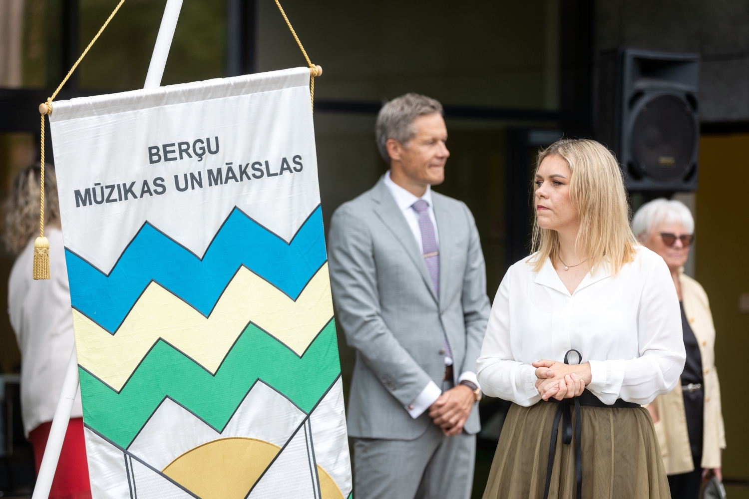 Berģu Mūzikas un mākslas pamatskolas piebūves pirmā kārtas atklāšana