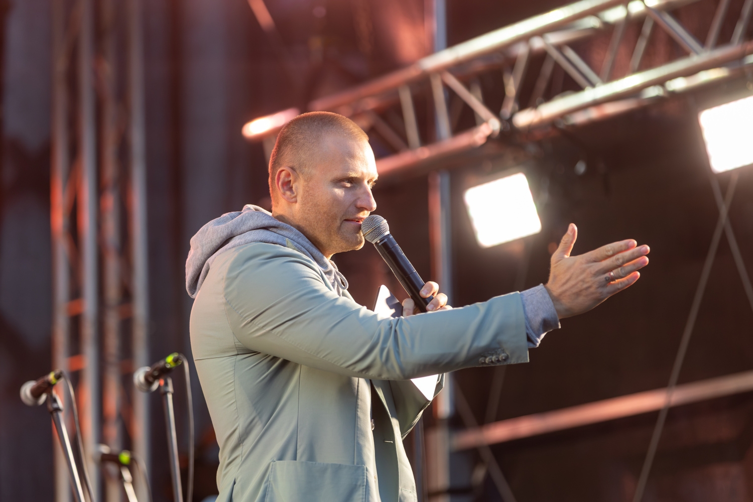 Vangažu pilsētas svētki, vakara daļa