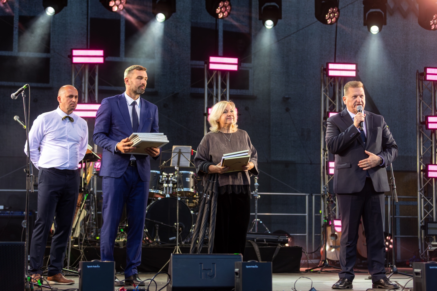 Vangažu pilsētas svētki, vakara daļa