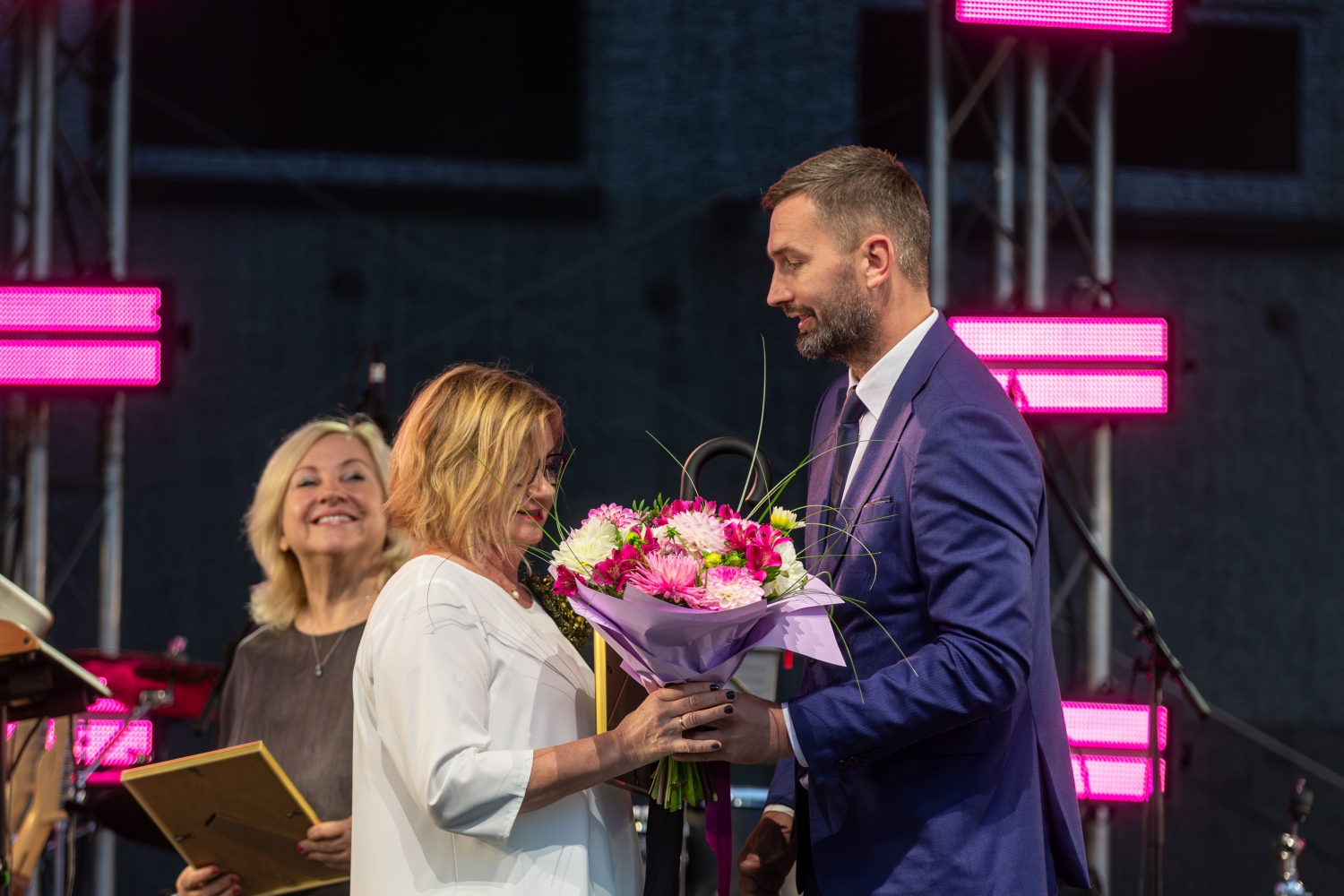 Vangažu pilsētas svētki, vakara daļa