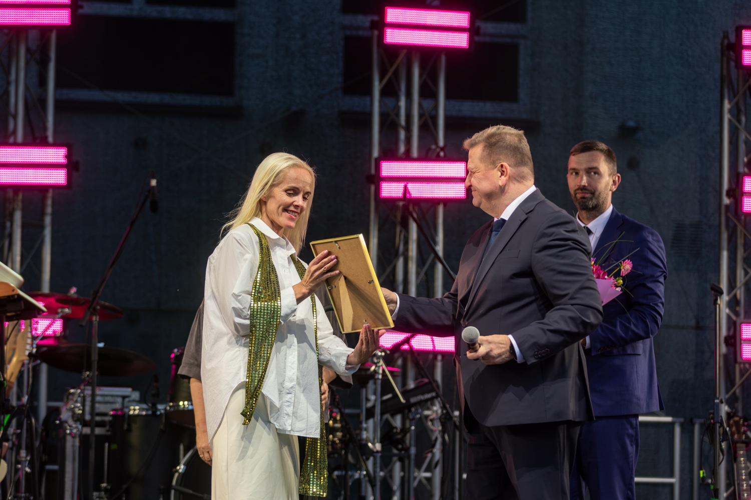 Vangažu pilsētas svētki, vakara daļa