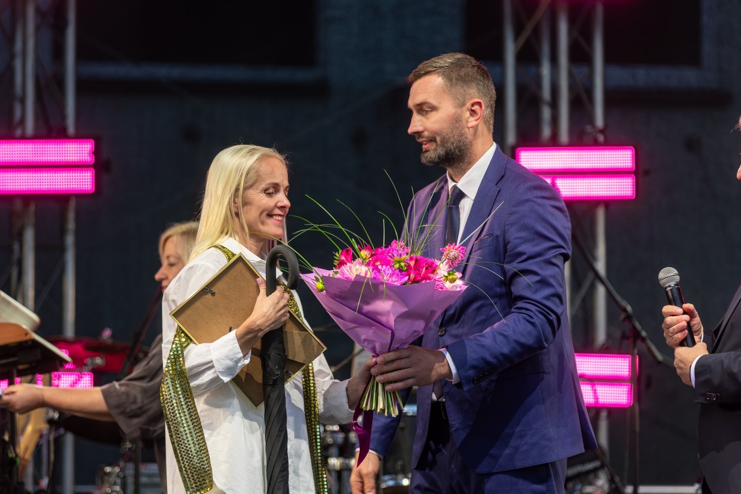 Vangažu pilsētas svētki, vakara daļa