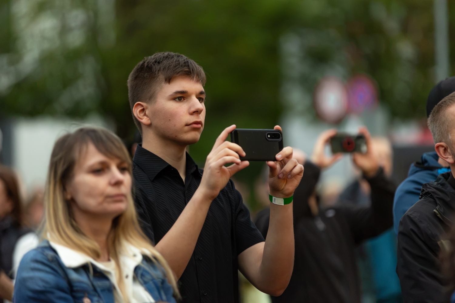 Vangažu pilsētas svētki, vakara daļa