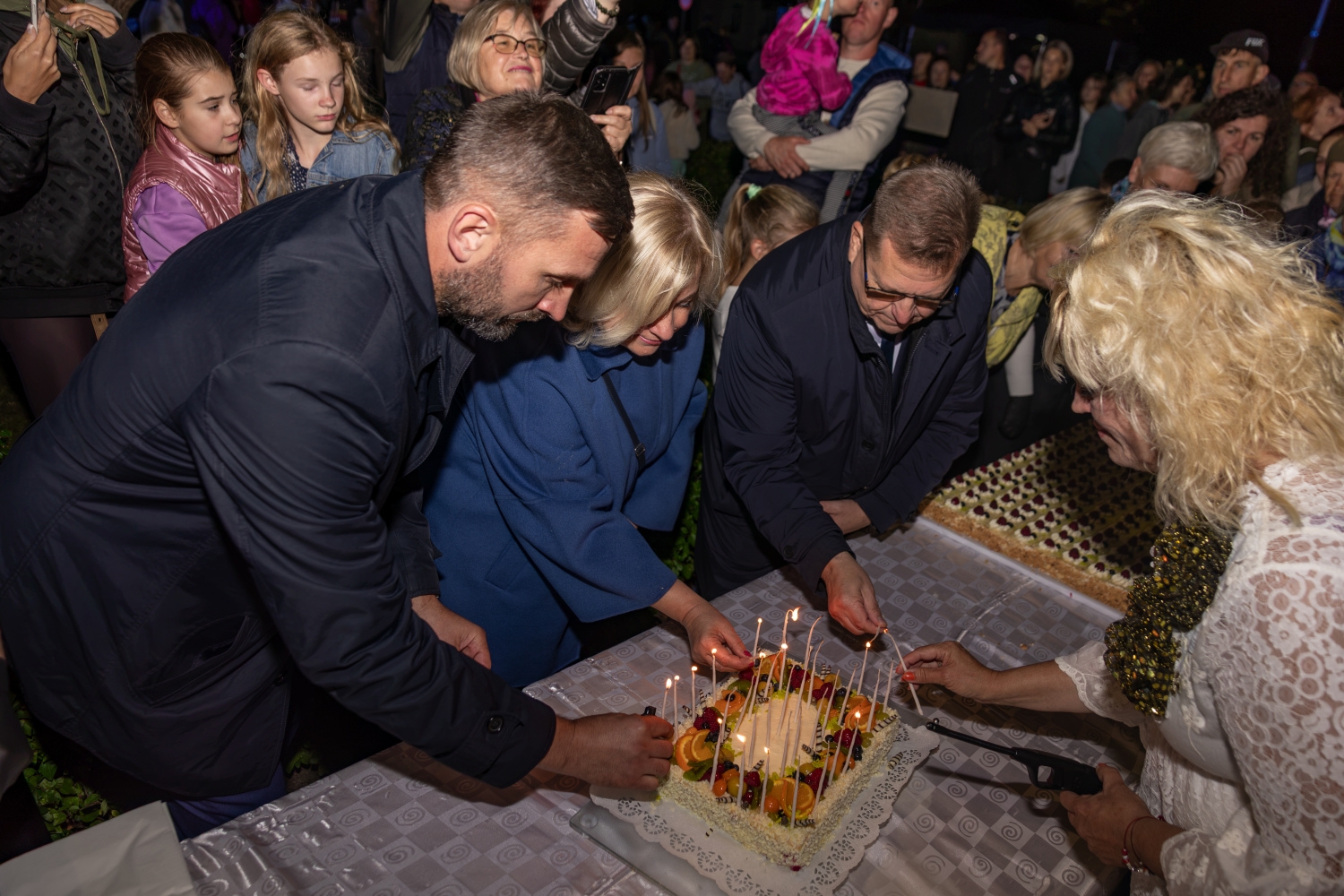Vangažu pilsētas svētki, vakara daļa