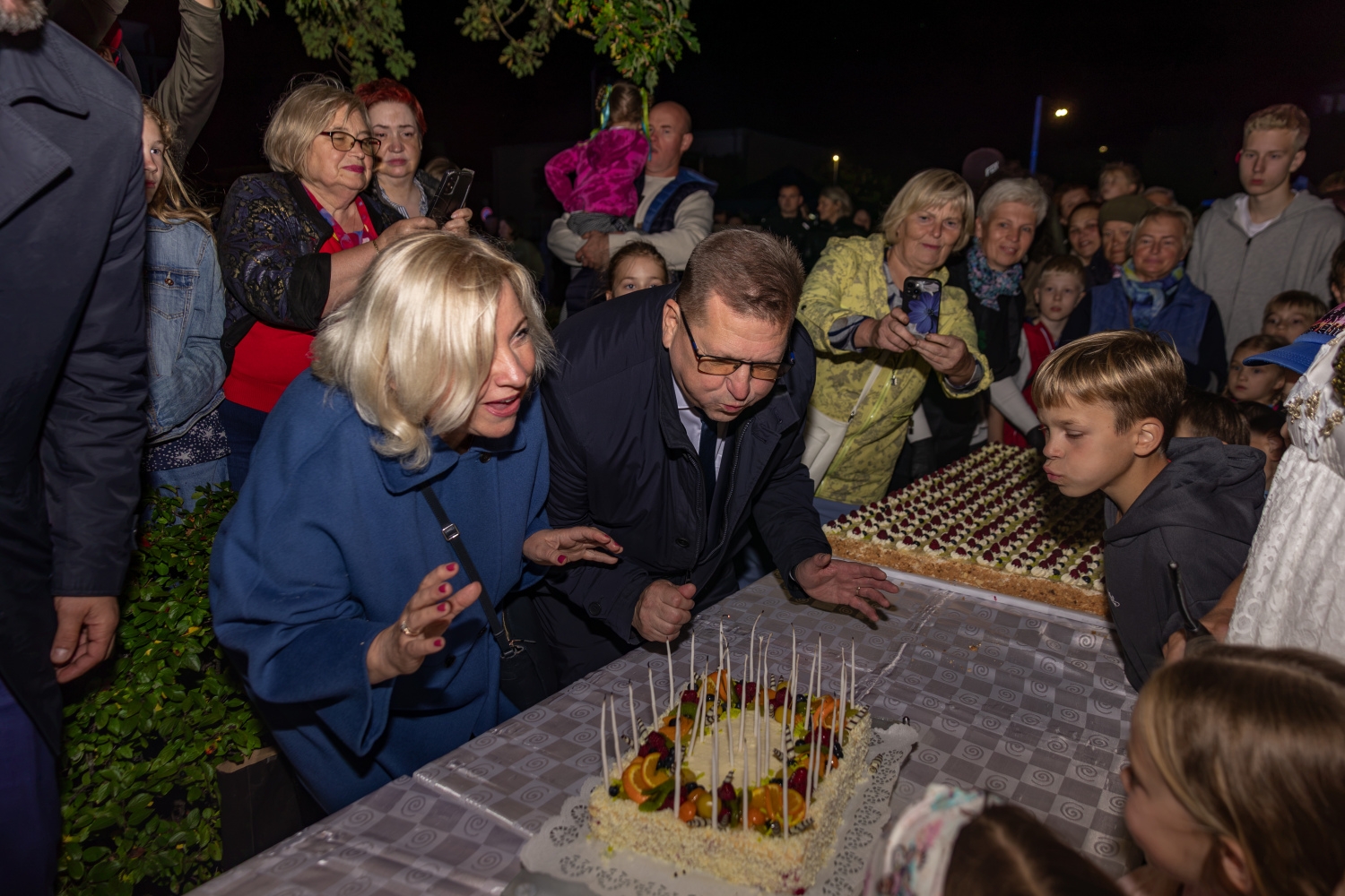Vangažu pilsētas svētki, vakara daļa