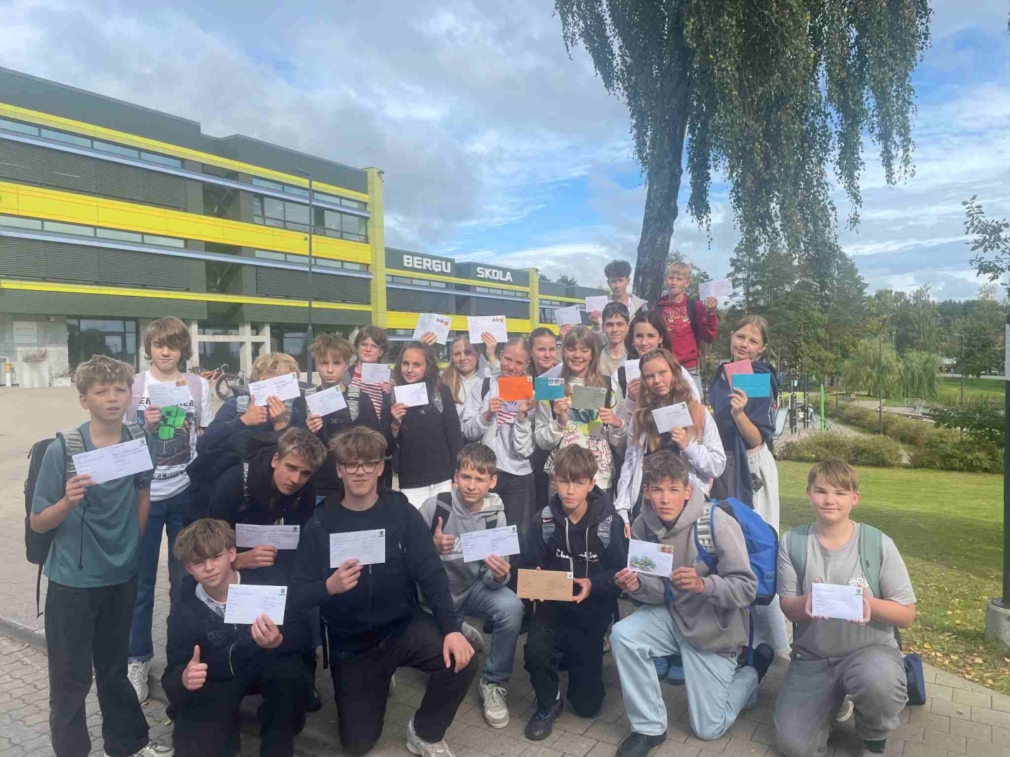 Starptautisks projekts "Baltu literatūras nedēļa" Berģu skolā