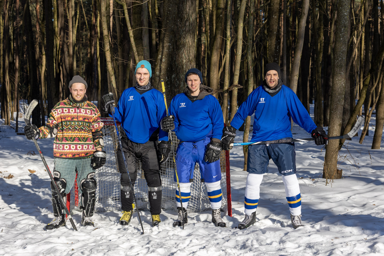 4x4 hokeja turnīrs Ulbrokā