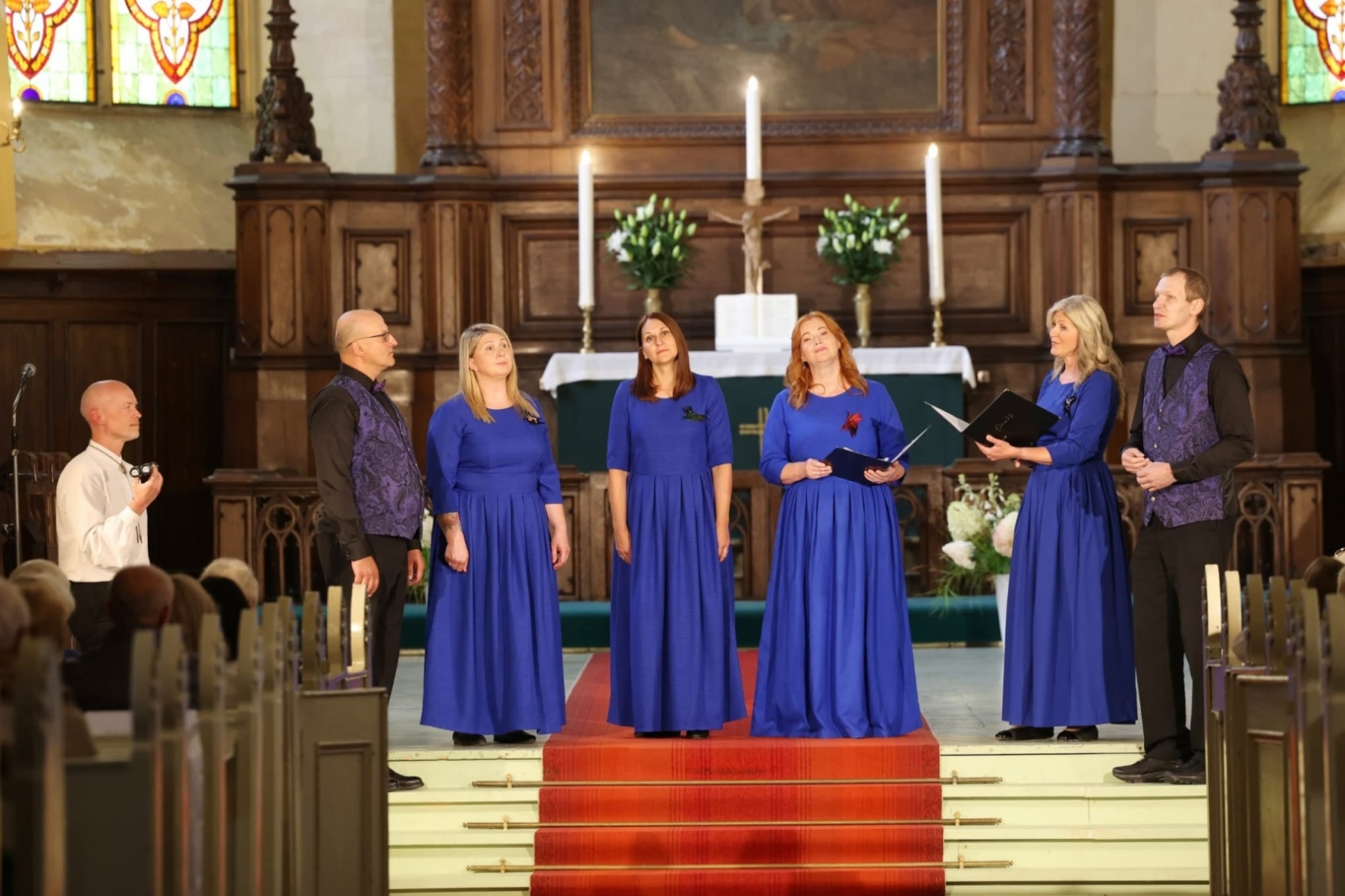 Ropažu Kultūras centra jauktā vokālā ansambļa "Ar putniem" dalība "Latvian Voices a capella festival" meistarklasēs