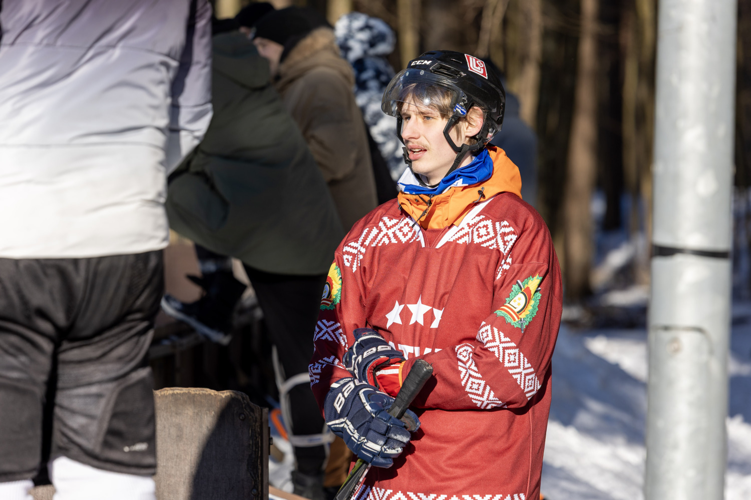 4x4 hokeja turnīrs Ulbrokā