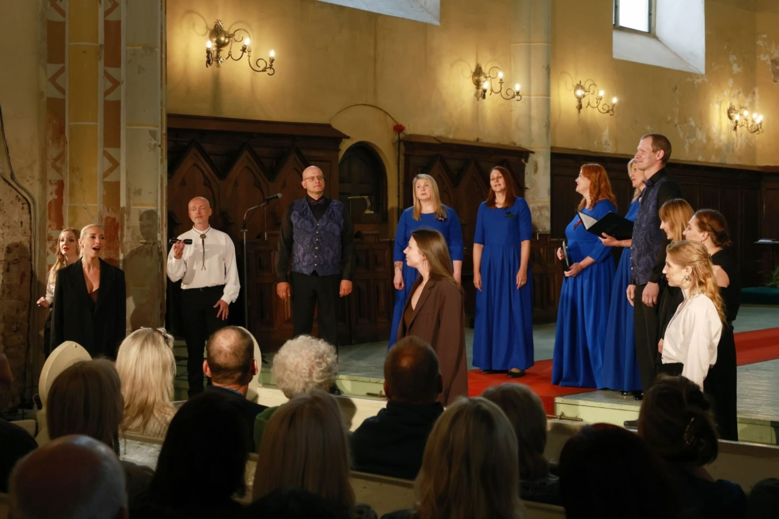 Ropažu Kultūras centra jauktā vokālā ansambļa "Ar putniem" dalība "Latvian Voices a capella festival" meistarklasēs