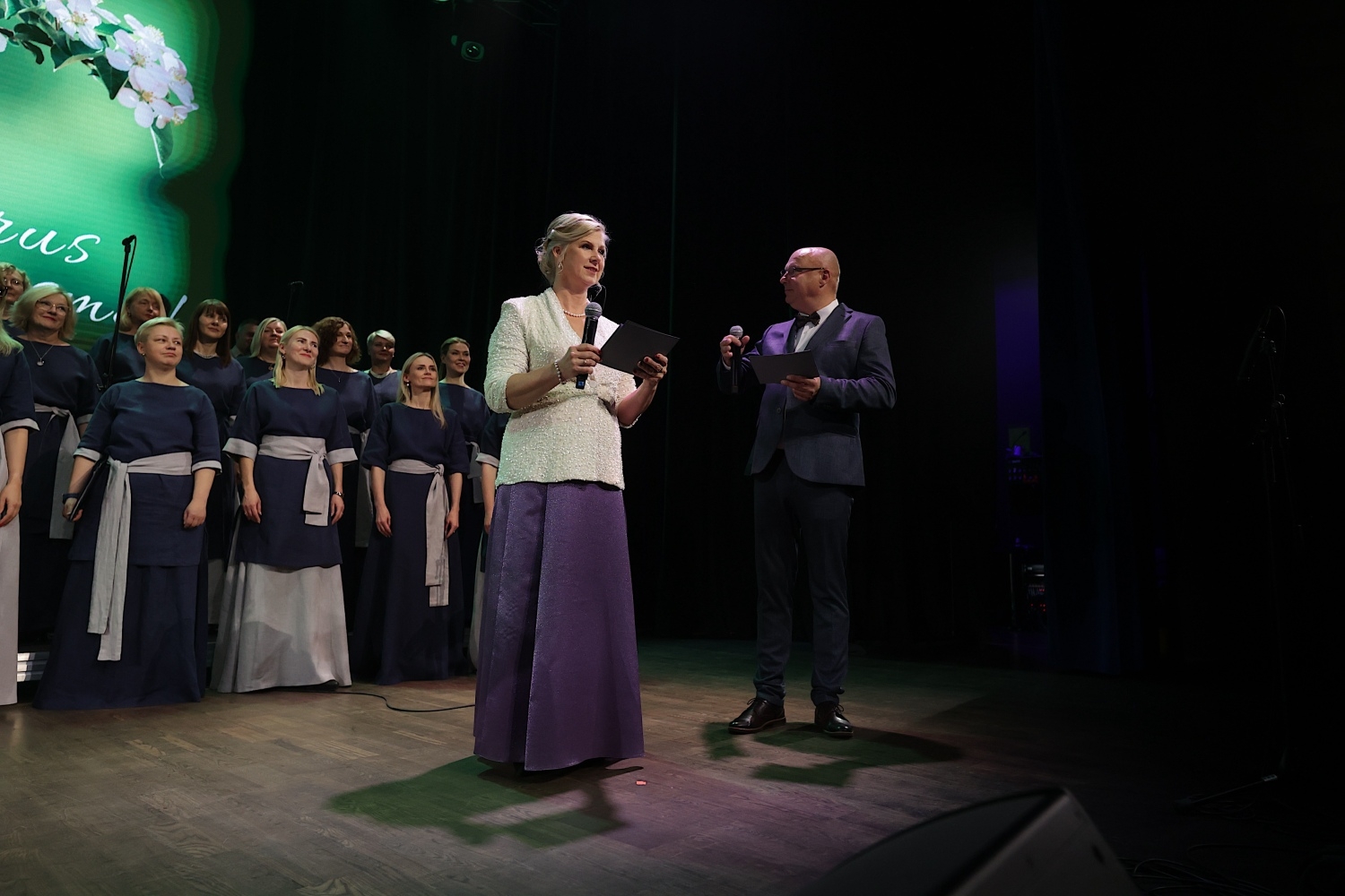 Jauktā kora "Ulbroka" jubilejas koncerts "40 pavasarus vienoti dziesmā"