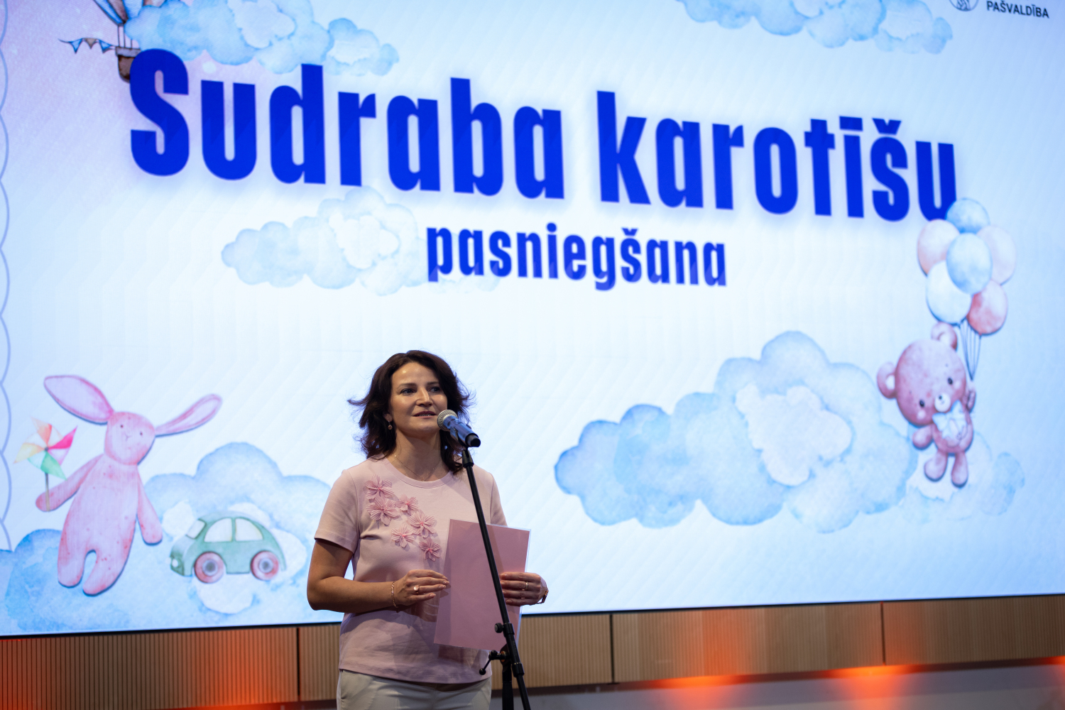 Sudraba karotīšu pasniegšanas pasākums Ropažu novadā deklarētajiem bērniņiem