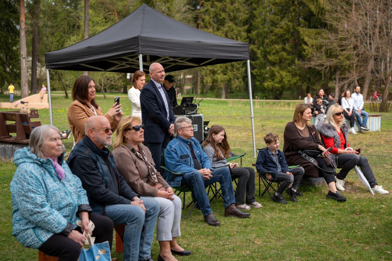 Rihards Saule ar grupu koncertā ''MĒS ESAM ŠAI ZEMĒ'' pie Vangažu Kultūras centra
