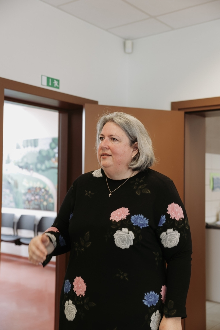 Norvēģijas Karalistes vēstniece Latvijā Ropažu vidusskolā