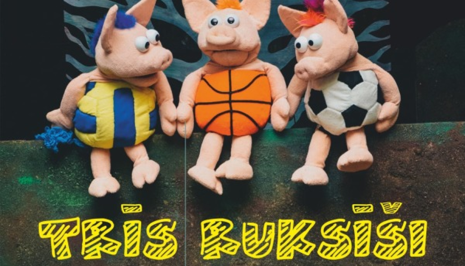 Liepājas Leļļu teātra izrāde bērniem "Trīs ruksīši"
