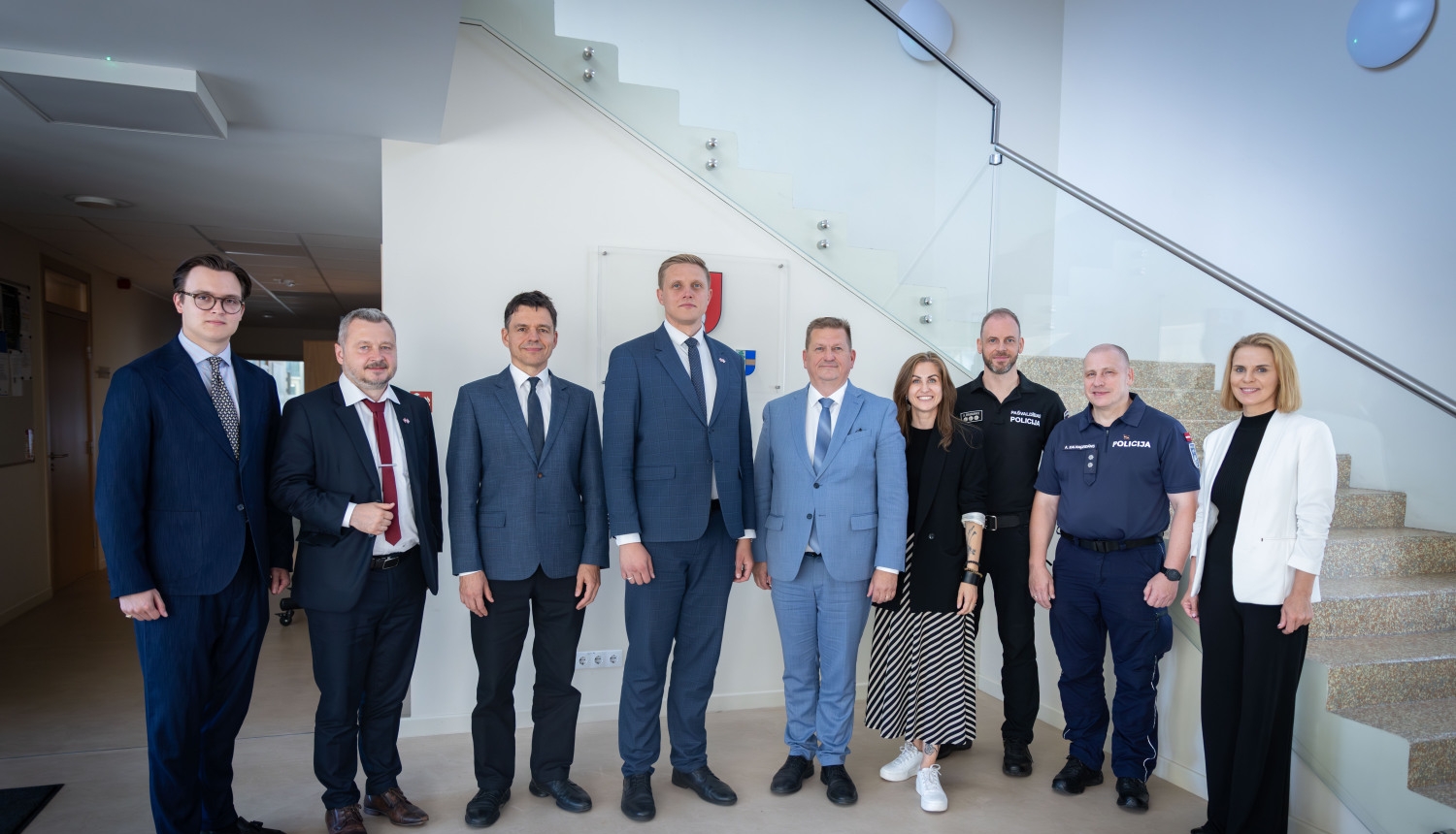 Iekšlietu ministra vizīte Ropažu novadā