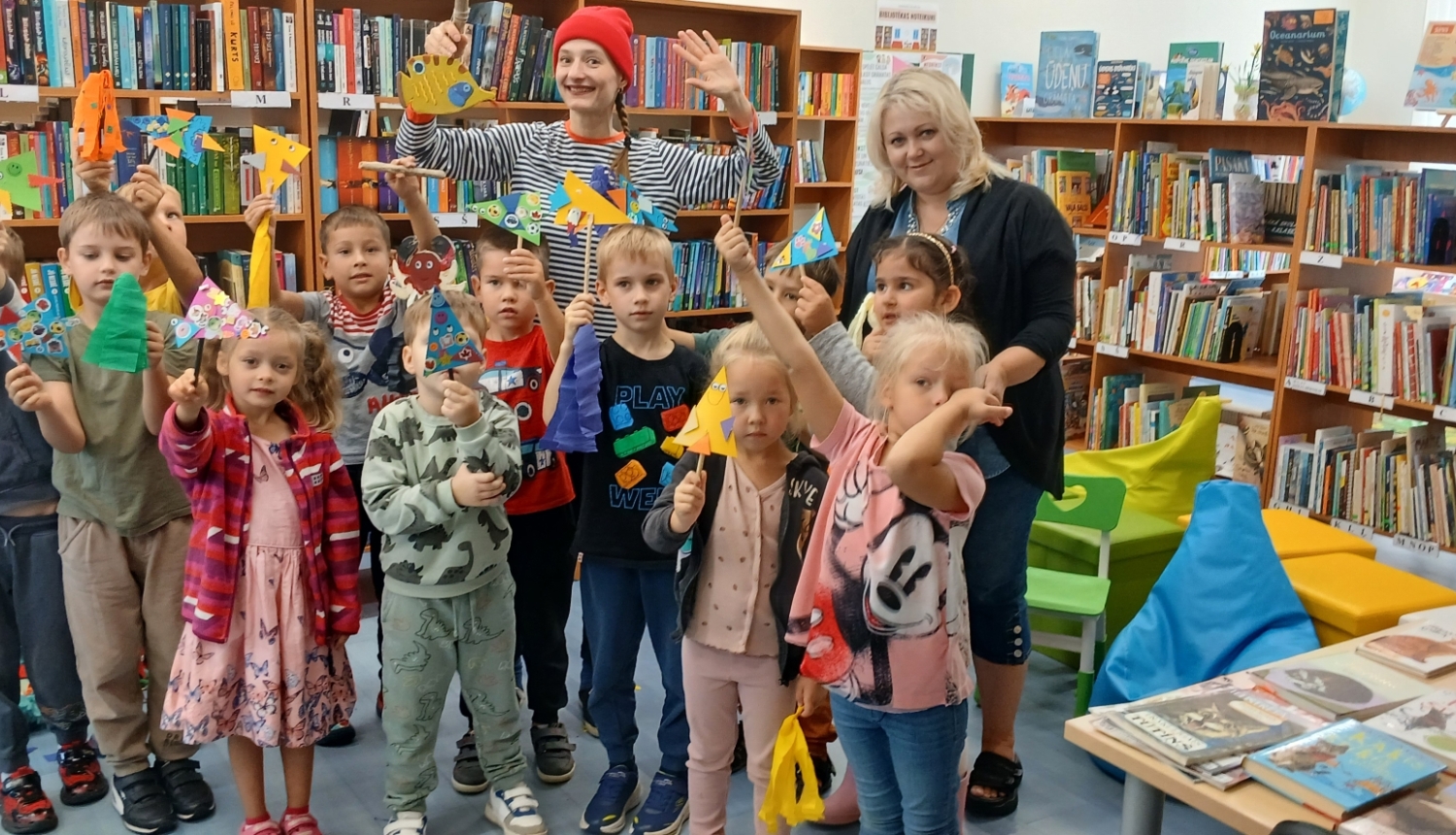 Vangažu bibliotēkas pasākums